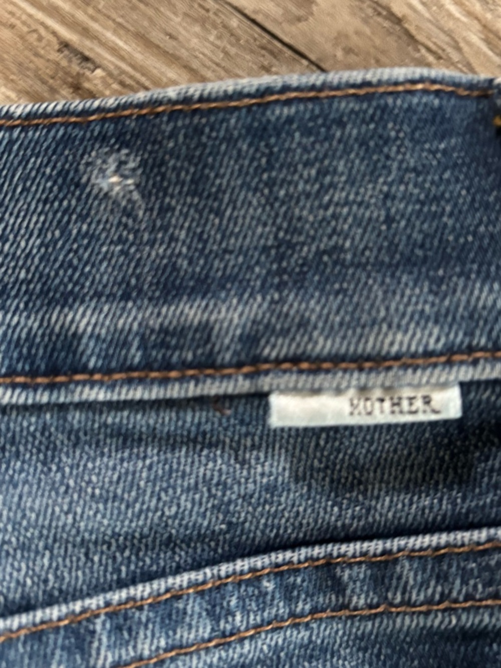 MOTHER The Dropout Boyfriend Jeans in Tequila Truth Denim - Picture 7 of 9